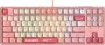 A4Tech Bloody Energy Pink S87 BLMS TKL RGB Backlit Red Switch (A4-KEY-S87-PINK)