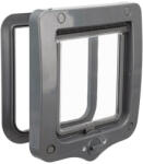 TRIXIE 2 irányú macskaajtó 20x22 cm szürke 44202