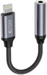 Tech-Protect Adaptor TECH-PROTECT ULTRABOOST Lightning la mini jack 3, 5 mm negru