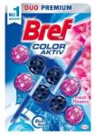 Bref WC illatosító 2 x 50 g golyós Color Aktiv Bref Fresh Flowers - irodamarket