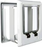 TRIXIE Ușă electromagnetică pentru pisici cu 4 căi 21,1x24,4 cm alb 3869