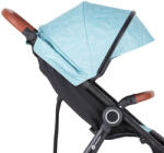 Petite&Mars Napfénytető és Övvédő Street+/Street2 Limited 100 Airplane - Egyedi Repülős Mintás, Hatékony UV-védelem és Kényelmes Övvédő Babakocsikhoz