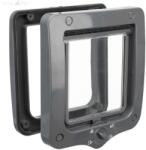 TRIXIE 4 irányú macskaajtó 20x22 cm szürke 44212