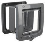 TRIXIE 4 irányú macskaajtó 20x22 cm szürke 44232