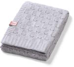 BabyOno Bambusz kötött babatakaró 70x100 cm szürke 1479/02