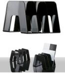 HAN Separator pentru cataloage, reviste , corespondenta, HAN Sorter - negru lucios (HA-16200-13) - siscom-papetarie