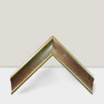 Keretshop 3, 7 cm Repedezett arany EGYEDI MÉRETBEN 39/35 (KS812480)