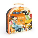 Mideer Puzzle Mideer Valiza Maner Garajul Masini Animale 3ani+ 104 Piese Multicolor (MD3078) Puzzle