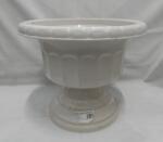  Görög váza, drapp, környezetbarát anyagból 40 cm (93/FA)