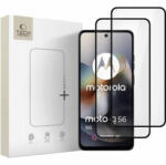 Tech-Protect Folie Protectie TECH-PROTECT FIT+ Motorola Moto G56 Sticla Securizata Full Glue Set 2 bucati 2.5D (fol/ec/tec/fi/mmg/st/fu/se/25/ne)