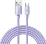 Baseus Cablu Date Baseus USB-A - USB-C Crystal Shine Series 100W 2m Mov