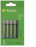 GP B53457 ReCyko M451 USB akkumulátortöltő, gyorstöltő funkcióval + 4xAA ReCyko 2700mAh előtöltött akkumulátor (B53457)