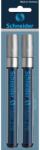 Schneider 270 marker készlet, 2db, 1-3 mm, Ezüst
