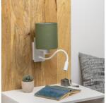 Brilagi Lampă LED de perete BRILAGI NUBILA 1xE27/25W/230V + LED/3W alb/verde (BG1559I)