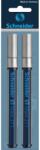 Schneider 271 marker készlet, 2db, 1-2 mm, Ezüst