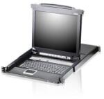 ATEN KVM Konzol LCD 19' + Switch, 8 port - CL5708N (CL5708N-ATA-AG) (CL5708N-ATA-AG)