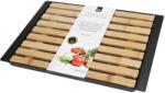 Excellent konyhai aprítógép, bambusz, 38 x 27 x 2 cm, barna/fekete (KO-101002450)