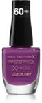 MAX Factor Masterpiece Xpress gyorsan száradó körömlakk árnyalat 360 Pretty As Plum 8 ml