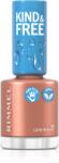 Rimmel Kind & Free körömlakk árnyalat 163 Love-In-A-Mist 8 ml