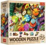 Trefl 501 db-os Wooden puzzle - Színes koktélok (20215) (20215)