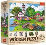 Trefl 501 db-os Wooden puzzle - Nyári menedékhely (20219) (20219)