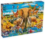Black Sea 1000 db-os Premium puzzle - Life in the Savanna (BS72205) (BS72205)