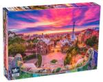 Black Sea 1000 db-os puzzle - Sunset over Barcelona (BS82319) (BS82319)
