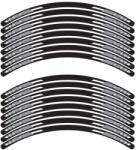 SEFIS MOTO SEFIS 4 részes szett, EASY motorkerékpár kerékmatrica, szürke (5160-SM-055944)