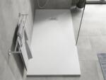 Mexen Hugo SMC zuhanytálca 180 x 90 cm, fehér , takaró inox - 42109018-X Kompozit zuhanytálca Kompozit zuhanytálca (5905315224309)