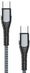 Baseus Кабел Baseus Colorway CW-CBPDCC040-GR, от USB C(м) към USB C(м), 1m, (65W, сив (CW-CBPDCC040-GR)