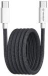 Techsuit Кабел Techsuit PCB114D, от USB C(м) към USB C(м), 1m, 60W, черен (PCB114D)