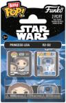 Funko Set de mini figurine Funko Bitty POP! Movies: Star Wars - Leia & R2D2 (104575) Figurina