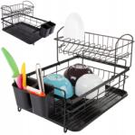 VERK GROUP Edényszárító kétszintes csepegtető tálca (07170)