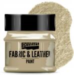 Pentart Textilfesték Pentart Fabric & Leather bőr ruha textil Bézs 50ml