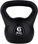 Funfit Gym& Fitness Kettlebell súlyzó 6kg - Fekete (4405)