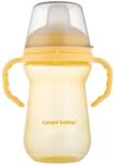 Canpol babies Canpol babies, FirstCup, canita anti-varsare cu duza din silicon, galben, 250 ml