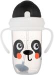 Canpol babies Canpol babies, BabiesBoo, cana anti-varsare si pai cu greutate, 270 ml, ursulet panda