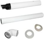 Wolf 80/125-ös kondenzációs vízszintes kivezető szett (2651495) - brs