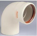 Immergas Ø 80 mm-es, 90°-os szigetelt ív (3.010953) - brs