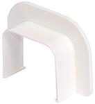 VECAMCO 90x65 mm kábelcsatorna fali záróelem 10db/karton 111 (9802-111-08) - brs