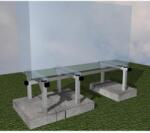  Visimpex MÉRETNÖVELT tartókonzol 350kg (Visi-konzol03) - brs