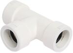 VECAMCO Kondenzvíz gégecső T-idom PVC 20mm (fehér) (9899-044-08) - brs
