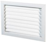 Vents NUN 400x400 Ipari Szellőzőrács Műanyag Keret és Lamellák (NUN-400) - brs