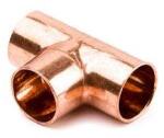 EU Réz forrasztható egál T -idom 10mm (10t) - brs