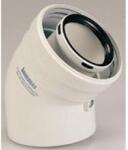 Immergas Ø 80/125 mm-es, 45°-os ív (3.015248) - brs