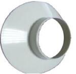 Immergas Takaró gyűrű fali átvezetéshez Ø 80 mm, fehér színben (1.023758) - brs