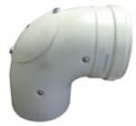 Immergas Ø 80/125 mm-es, könyök idom nyitható vizsgáló nyílással (3.022988) - brs