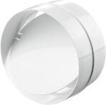 Vents 1111 D100 Műanyag Csőtoldó Visszacsapószeleppel (1111) - brs