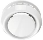 Vents A 125VRF Műanyag Légszelep Beépítőkerettel (A-125VRF) - brs