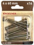 Koelner B-UC-4035 . . . . 4x35 mm-es faforgácslapcsavar 25db/bliszter (16 db/dob. ) (51640) - brs